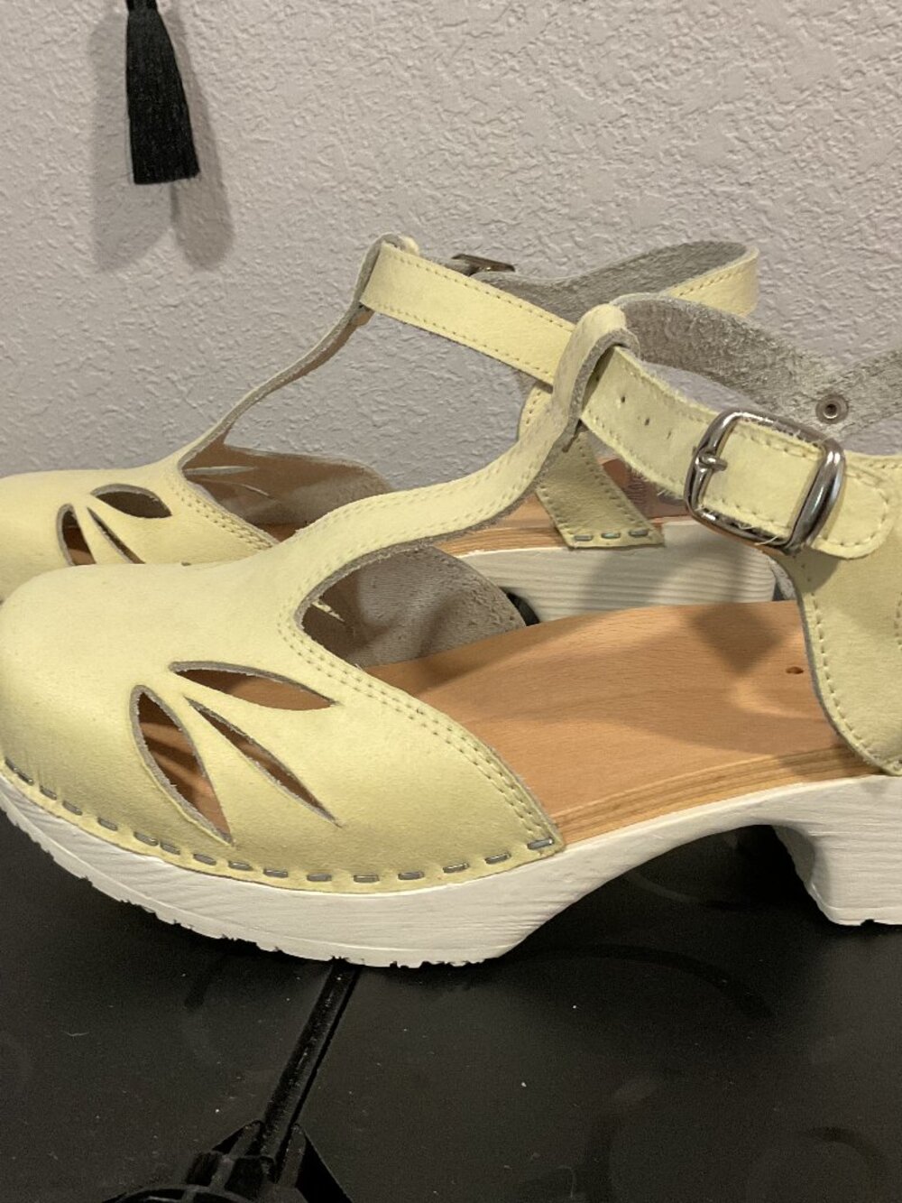 NEW Troentorp T-Strap clog
